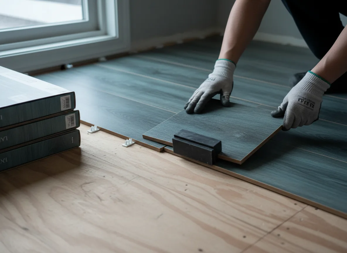 Luxury Vinyl Plank Installation company in Maxbass, ND